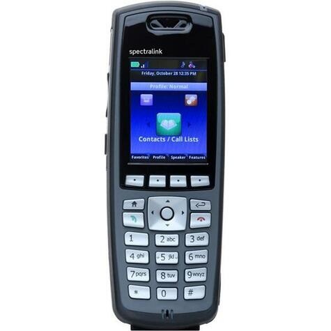 Spectralink 8440, Black handset with Lync, without batt. & charger