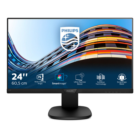 Philips 24" 243S7EHMB FHD/HDMI/VGA/Pivot/Speaker/IPS