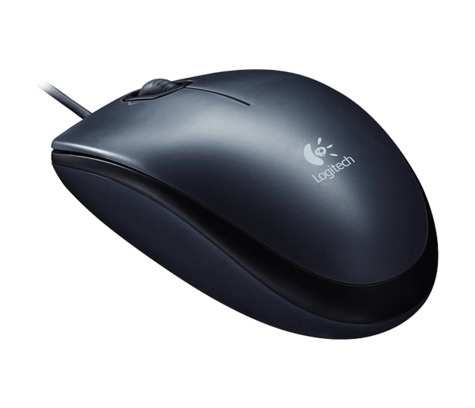 Logitech USB Mouse M100 grey