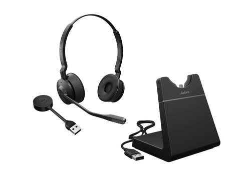 Jabra Engage 55 UC Stereo USB-A  with Charging Stand