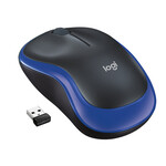 Logitech Logitech M185 Optical USB Blauw-Zwart Retail Wireless