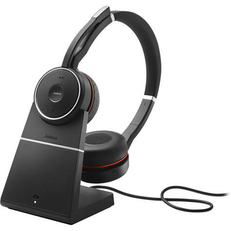 Jabra Evolve 75 Stereo MS Charging stand & Link 370