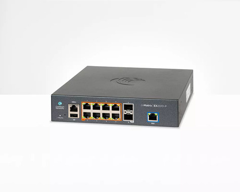 Cambium Networks cnMatrix EX2010P, 8 poort PoE