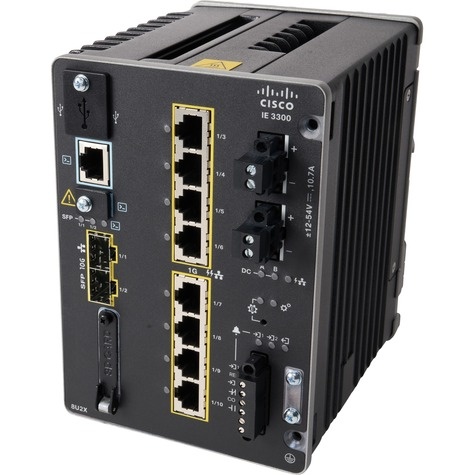 Cisco Catalyst IE-3300-8P2S Rugged Switch