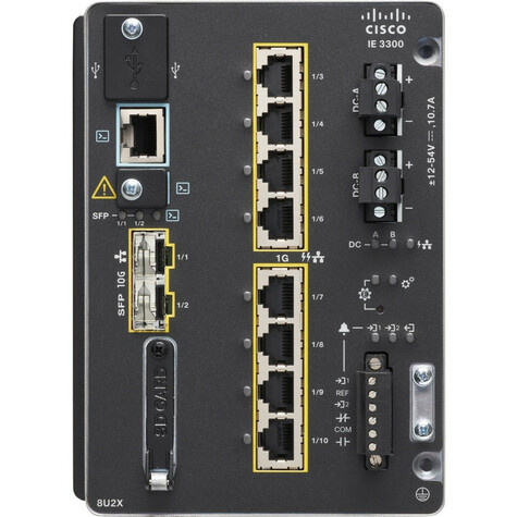 Cisco Catalyst IE-3300-8P2S Rugged Switch