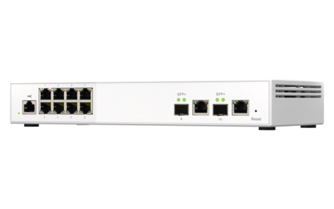 QNAP QNAP QSW-M2108-2C Layer 2 Web Managed Switch