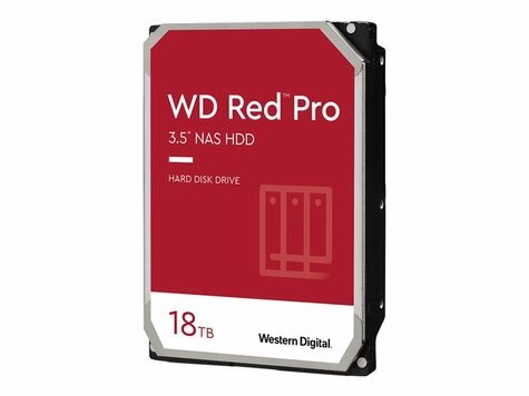 Western Digital WD 18TB SATA III 512MB RED Pro NAS HDD (WD181KFGX)