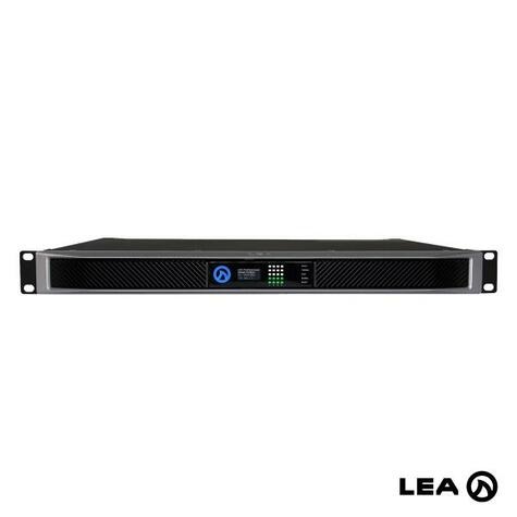 Soundvision LEA Connect Series 702, 2-Channel, 700w, 70v/100v Amplifier, 1U.