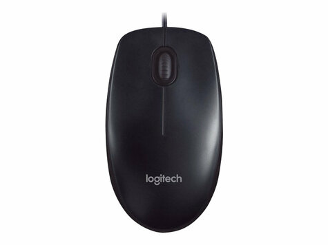 Logitech M90 Optical USB Grijs Retail