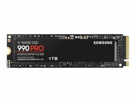 Samsung SSD    1TB Samsung  M.2  PCI-E   NVMe Gen4 990 PRO Basic retail
