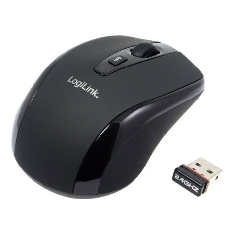 LogiLink Logilink ID0031 Optical USB Zwart Retail Wireless