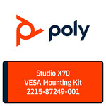 Poly Poly Studio X70 Optional Vesa Mounting Kit. Compatible with the Studio X70. For use with  most Monitors up to 85 inches.  With VESA pattern up to 800 x 400