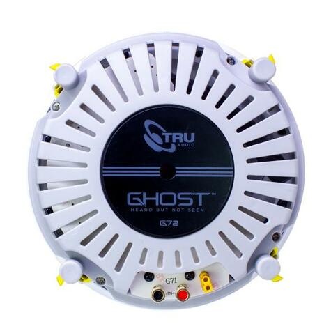 Soundvision TruAudio G72 Ghost 7 In-ceiling, TruGrip Toolless Design, White Poly Woofer with Quick Connect