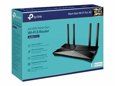 TP-Link TP-Link Archer AX10 5PSW 1xWAN 4x LAN 1201Mbps GB