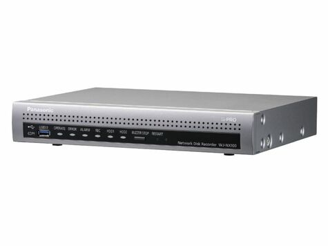 i-PRO 4-kanaals Netwerk Recorder incl. 2TB HDD