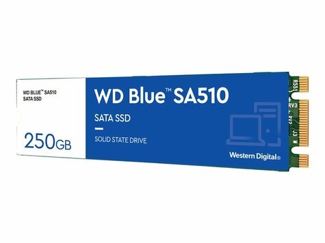 Western Digital 250GB M.2 SATA3 WD Blue SA510 TLC/555/440