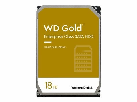 Western Digital WD Gold       8.9cm (3.5") 18TB SATA3 7200  512MB WD181KRYZ intern