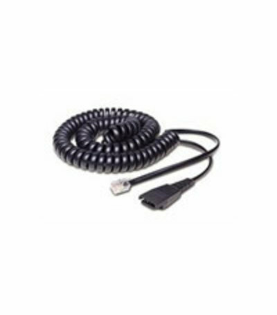 Jabra QD cord to RJ10 - coiled - 0.5m-2m - GN8000