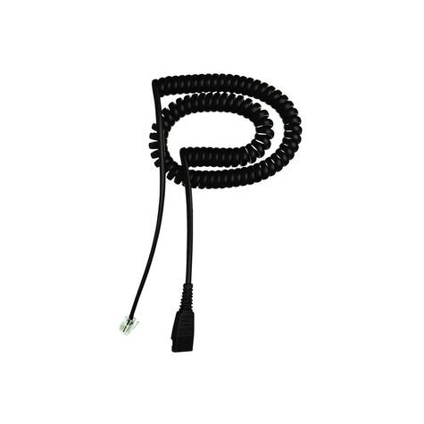 Jabra QD cord to RJ10 - coiled - 0.5m-2m - GN8000