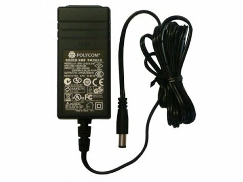 POLY Power adapter for polycom SoundPoint VVX300, VVX310, VVX400 en VVX410