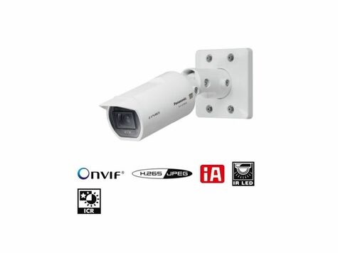 i-PRO 4MP Bullet camera outdoor IR LED 2.9 - 7.3 mm lens