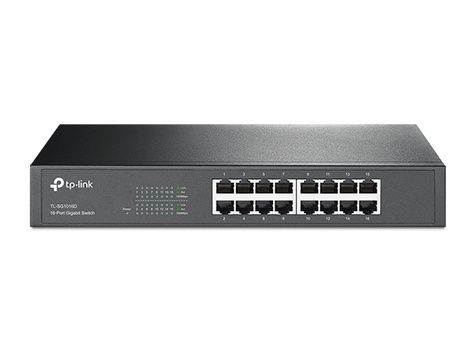 TP-Link TL-SG1016D Switch 16xTP 10/100/1000Mbps Desktop