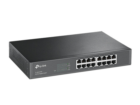 TP-Link TL-SG1016D Switch 16xTP 10/100/1000Mbps Desktop