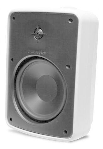 Soundvision OP-8.2-WT - 2 weg outdoor surface mount speaker, 8 inch (White)