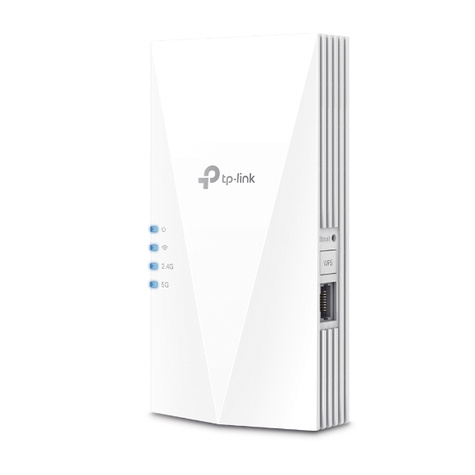 TP-Link TP-LINK RE600X Netzwerk-Repeater 1800 Mbit/s IEEE 802.11a/n/ac/ax 5GHz