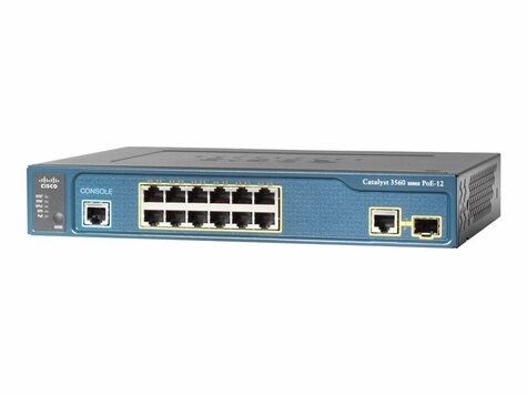 Cisco NWork Catalyst 3560-CX 12 Port PoE IP Base