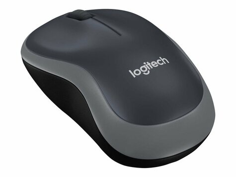 Logitech M185 Optical USB Zwart-Zilver