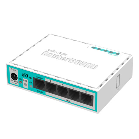 MikroTik MikroTik hEX lite - RB750r2 5 Port Router