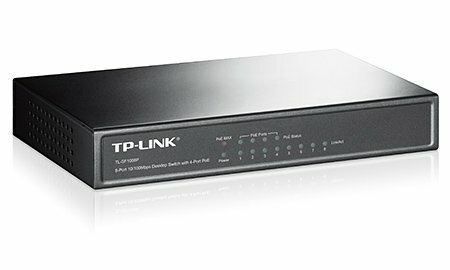 TP-Link TL-SF1008P 8-Port 10/100M Desktop PoE Switch