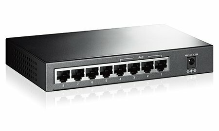 TP-Link TL-SF1008P 8-Port 10/100M Desktop PoE Switch