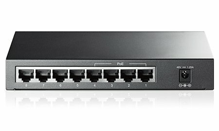 TP-Link TL-SF1008P 8-Port 10/100M Desktop PoE Switch