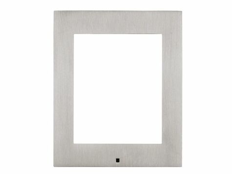 2N 2N Opbouw installatie afdekframe voor 1 module for 1 module silver