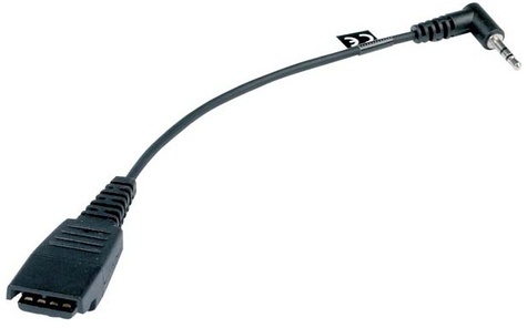 Jabra QD-2,5mm jack (straight)