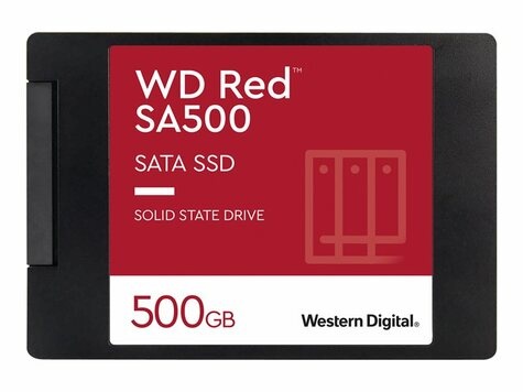 Western Digital SSD WD Red    2,5" (6.4cm) 500GB SATA3   SA500     7mm intern