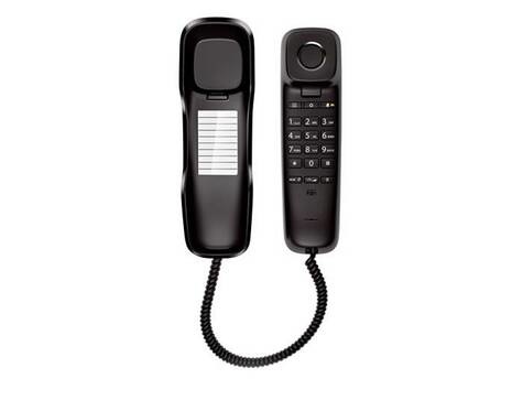 Gigaset DA210 wall or desk phone Black