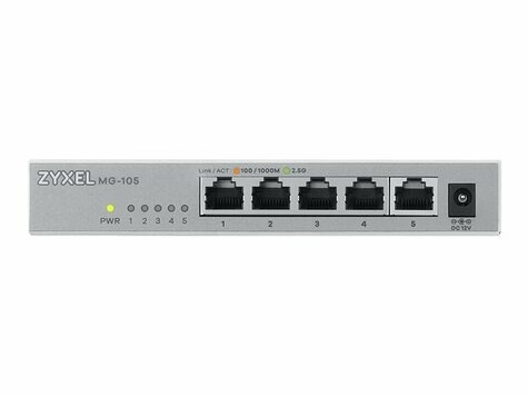 ZyXel ZyXEL Switch  5x Ports Desktop 2,5G MultiGig