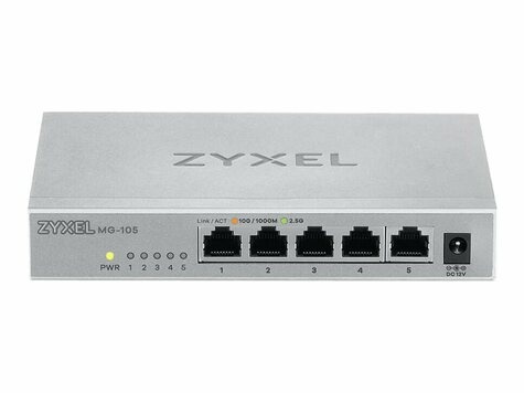 ZyXel ZyXEL Switch  5x Ports Desktop 2,5G MultiGig