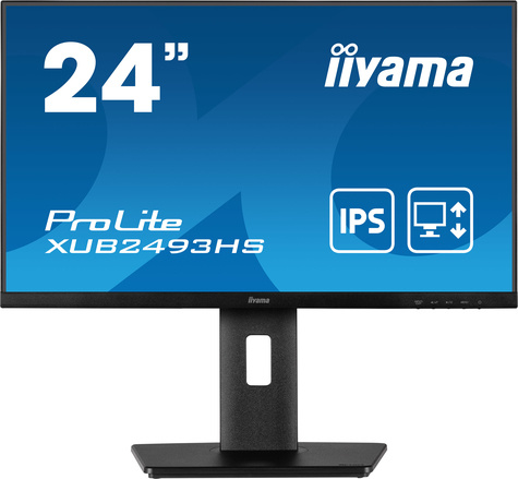 Iiyama Iiyama 24i ETE IPS-panel 1920x1080 15cm HeightAdj. Stand Pivot 4ms 250cd/m Speakers HDMI DisplayPort (23 8i VIS)