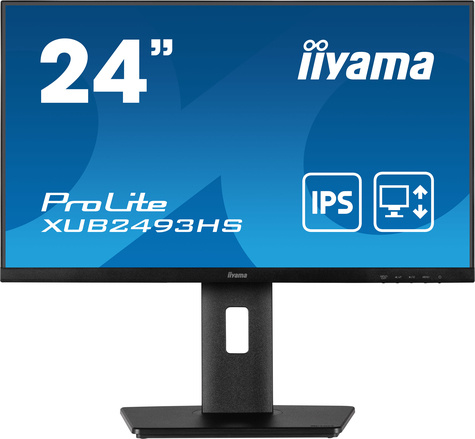 Iiyama 24i ETE IPS-panel 1920x1080 15cm HeightAdj. Stand Pivot 4ms 250cd/m Speakers HDMI DisplayPort (23 8i VIS)
