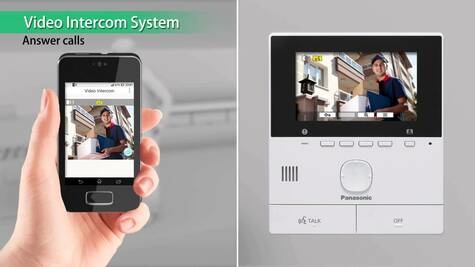 Panasonic Video Intercom System, surface mount