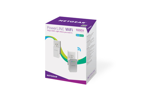 Netgear 1PT GIGABIT POWERLINE AV2 AC650 BNDL