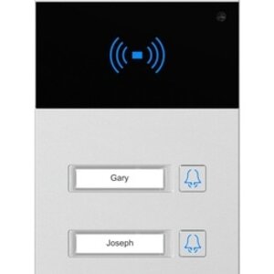 AKUVOX AKUVOX R20BX2 Intercom - 2 button incl. opbouw set