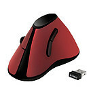 LogiLink Logilink Ergonomisch Vertikaal Optical USB Rood Wireless