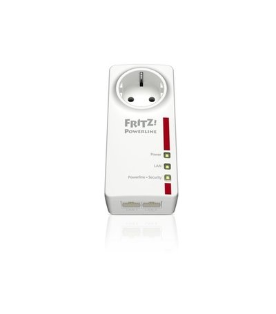 AVM FRITZ!Powerline 1220 Set - 2 Adattatori Powerline, 1200 Mbps, Perfect Per Rete Casa - Foto 4
