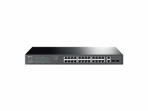 TP-Link 28-Port Gigabit Easy Smart Switch with 24-Port PoE +