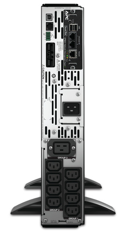 APC Smart-UPS X SMX3000RMHV2UNC Noodstroomvoeding - 3000VA, 8x C13, 1x C19 uitgang, USB, NMC